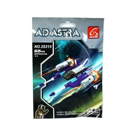 Klocki konstrukcyjne Ad Astra Statek kosmiczny, 62el